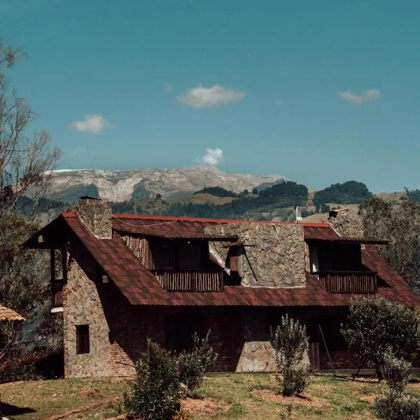 El Agrado Restaurante Cabañas，位于Líbano的酒店