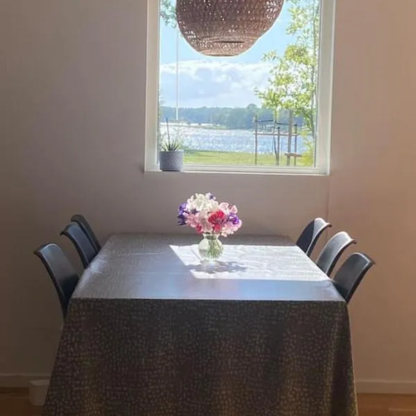 Trädgårdshuset, havsnära och modernt，位于卡尔斯克鲁纳的酒店