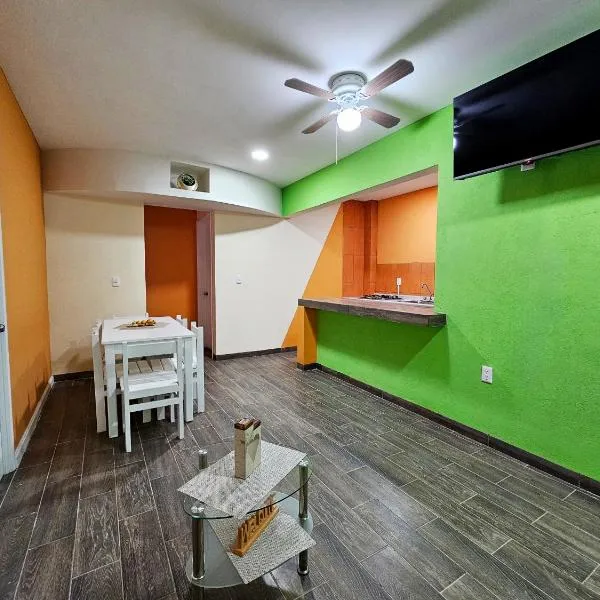 Sensity Home Departamento 7, Colorido y amplio Familiar，位于提瓦坎的酒店