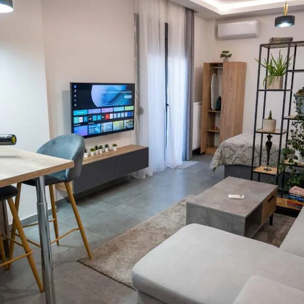 Nick's Crib，位于Síndos的酒店