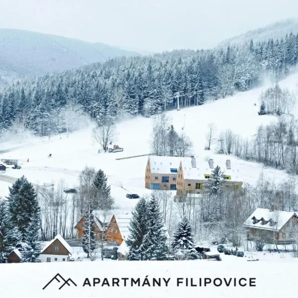 Apartmány Filipovice，位于Bělá pod Pradědem的酒店