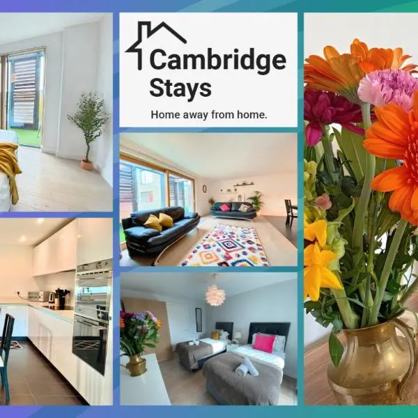 Cambridge Stays - DeLuxe Apartment at Addenbrooke hospital and Bio Campus - Free Private parking，位于罗伊斯顿的酒店