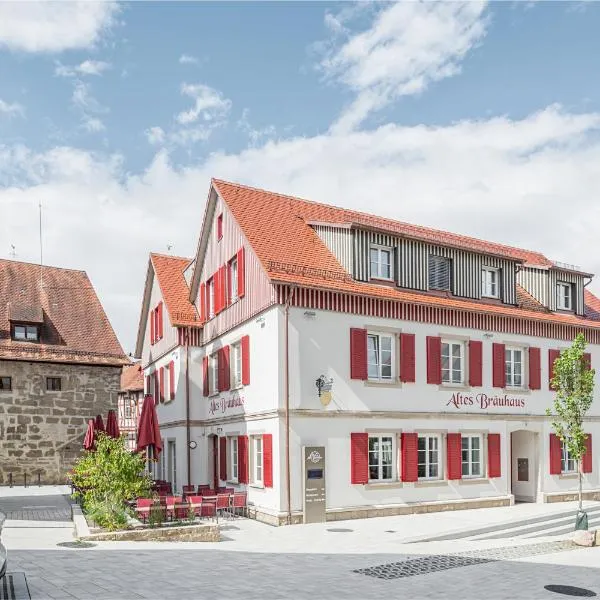 Hotel Altes Bräuhaus，位于Gaildorf的酒店