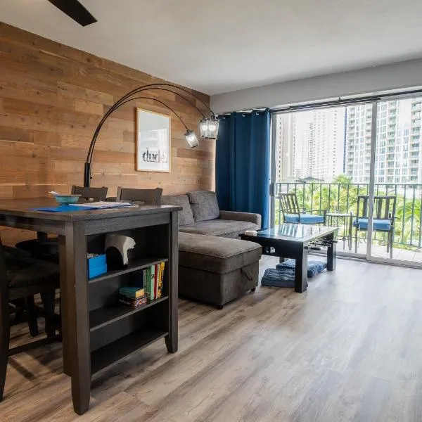 Spacious 2 Bedroom, 1 bath Waikiki Condo，位于檀香山的酒店