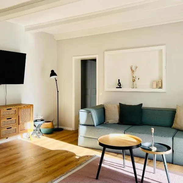 Ferienwohnungen an der Ammer，位于奥巴拉马高的酒店