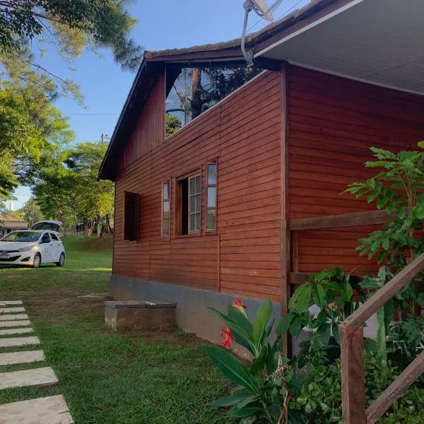 Chalé Herança para 6-Camping Carrion- ITU，位于伊图的酒店