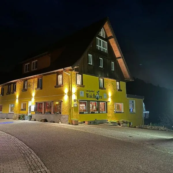 Landgasthaus waldhorn，位于福尔巴赫的酒店