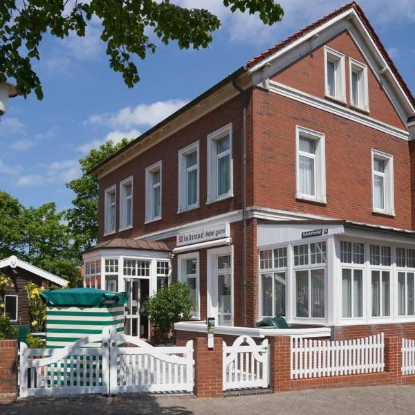 Hotel Windrose Borkum，位于博尔库姆的酒店