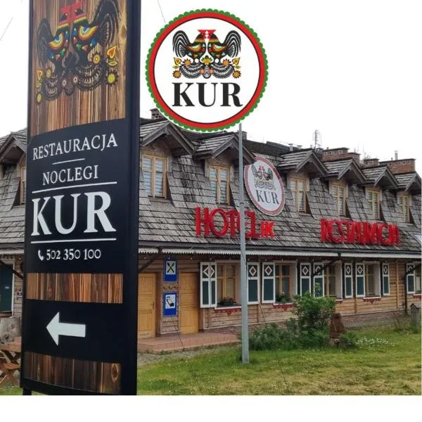 Hotelik z możliwością śniadania "KUR" Myszyniec-Kurpie，位于Myszyniec的酒店