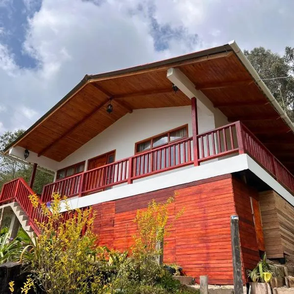 CABAÑA EL NOGAL - Laguna de la Cocha，位于El Encano的酒店