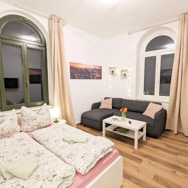 UO0 - Urlaubsmagie - Gemütliche Wohnung für bis zu 6P，位于塞布尼茨的酒店