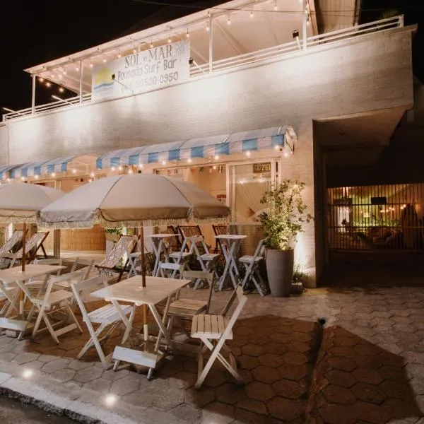 Sol e Mar Pousada Surf Bar,位于瓜拉图巴的酒店