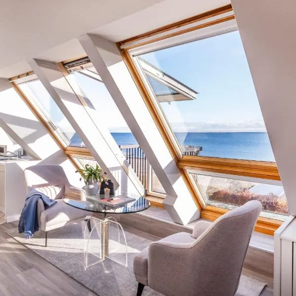 Büngers Apartment-Hotel mit Gartensauna - modern, gemütlich und strandnah，位于施特兰德的酒店