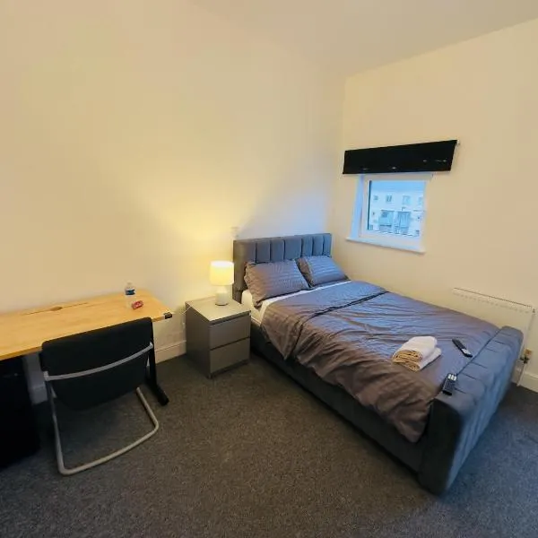 Maude Street - Cosy Rooms in Ipswich Waterfront-Marina Area，位于伊普斯威奇的酒店