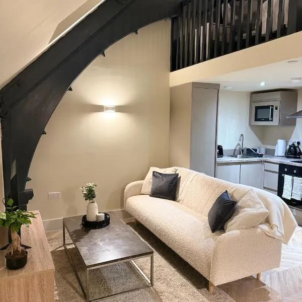 Cosy Mezzanine Apartment Leeds City Centre，位于利兹的酒店