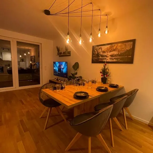 Großzügiges Designer Apartment，位于舍讷费尔德的酒店