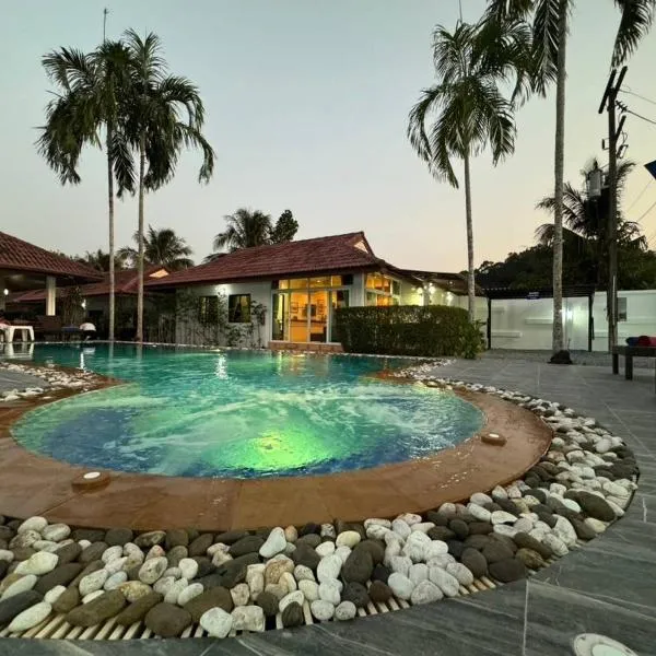 Ao-Nang MATA Garden Bungalow-Apartment 65m2，位于奥南海滩的酒店