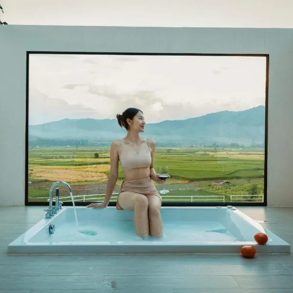บ้านสวนคุณย่า เชียงกลาง น่าน，位于Ban Nam Kha的酒店
