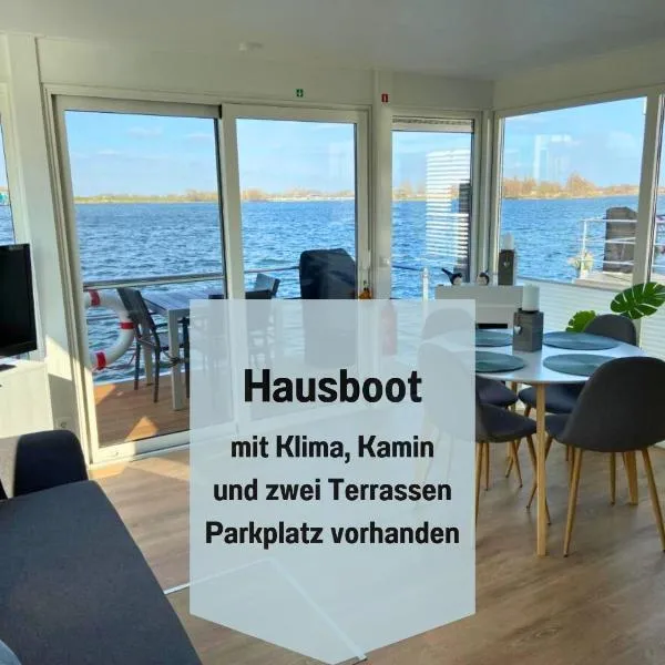 Hausboot Claudia Maasbommel，位于Maasbommel的酒店