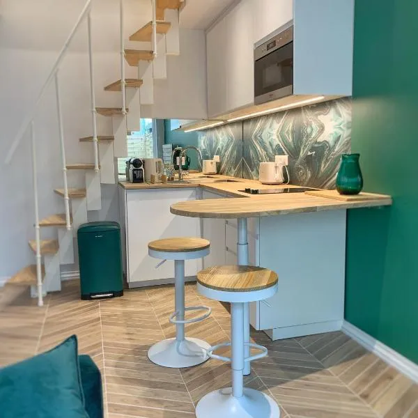 Tiny house avec terrasse privée，位于米卢斯的酒店