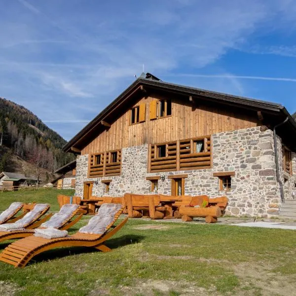 Chalet Al Maso Val Calamento，位于Telve的酒店