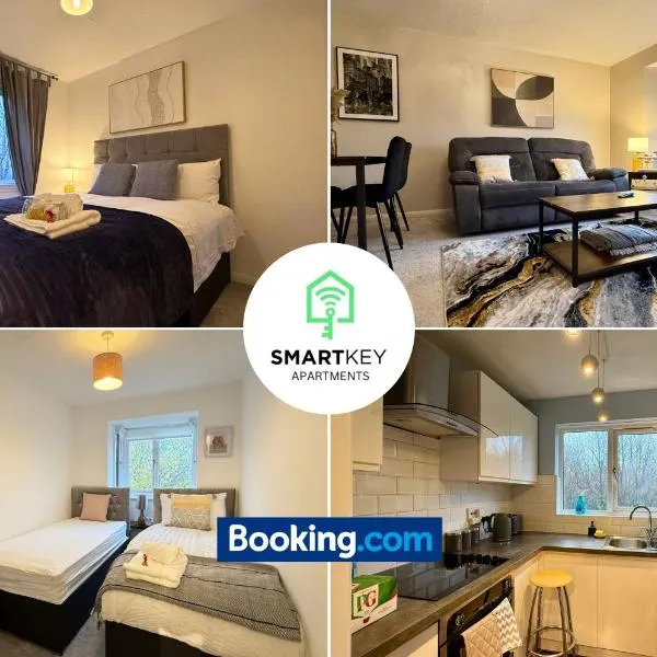 2 Bedroom Ap Close to Woking town with Free Parking，位于Horsell的酒店