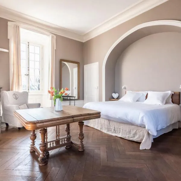 Château de Salornay，位于Hurigny的酒店