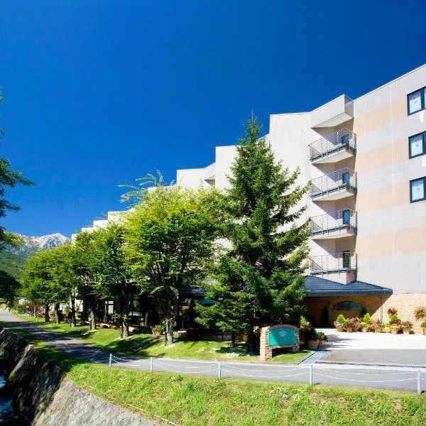 白马酒店，位于Iida的酒店