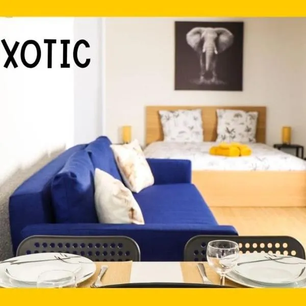 L'EXOTIC - Charmant studio 33 m2 avec vue，位于沙马列尔的酒店