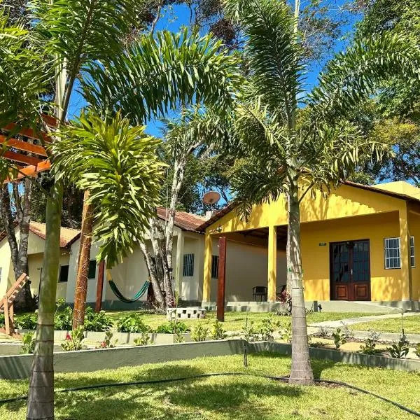 Chalés Recanto，位于北瓜拉西亚巴的酒店
