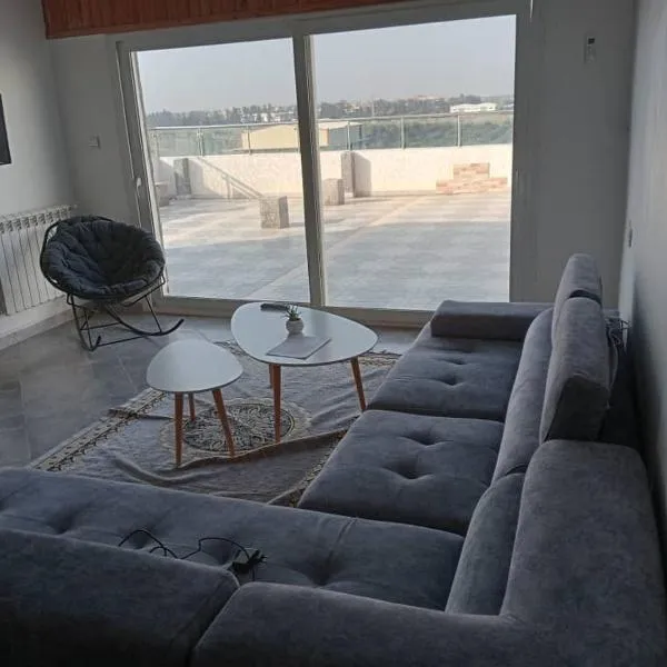 Appartement entier avec Terasse, Hammam, BBQ，位于阿尔及尔的酒店