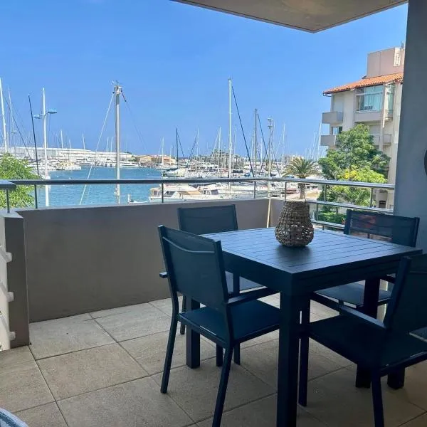 2 chambres Vue Port et Mer avec belle terrasse - 2 Bedrooms Port and Sea View with Spacious terrace，位于鲁西隆地区卡内的酒店