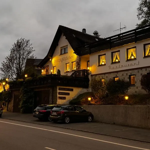 Landgasthof Waldschlösschen，位于Lindenfels的酒店