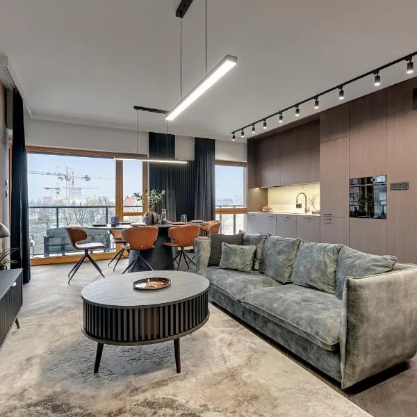 Nadmotławie Estate Gym, Sauna & Parking by Downtown Apartments，位于格但斯克的酒店