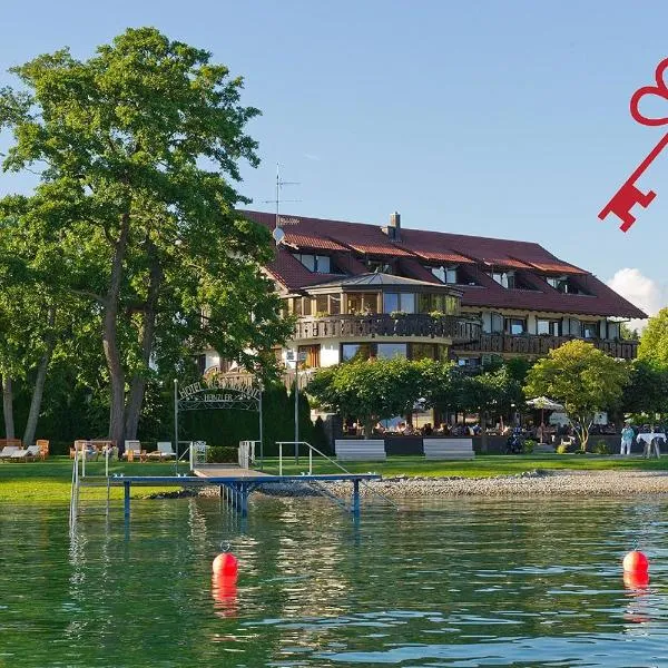 Hotel Heinzler am See，位于博登斯边的伊门施塔特的酒店