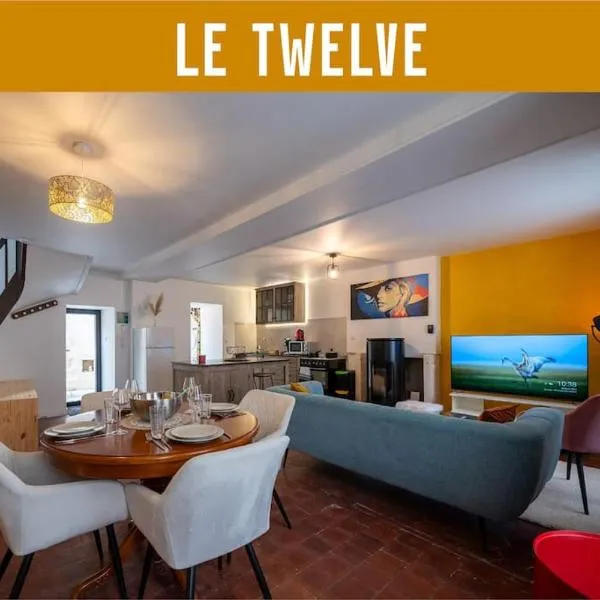 Le Twelve CHABLIS Maison chaleureuse, calme, 2 chambres，位于沙布利的酒店