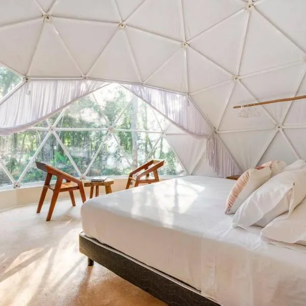 Glamping Mayan Glam，位于图卢姆的酒店