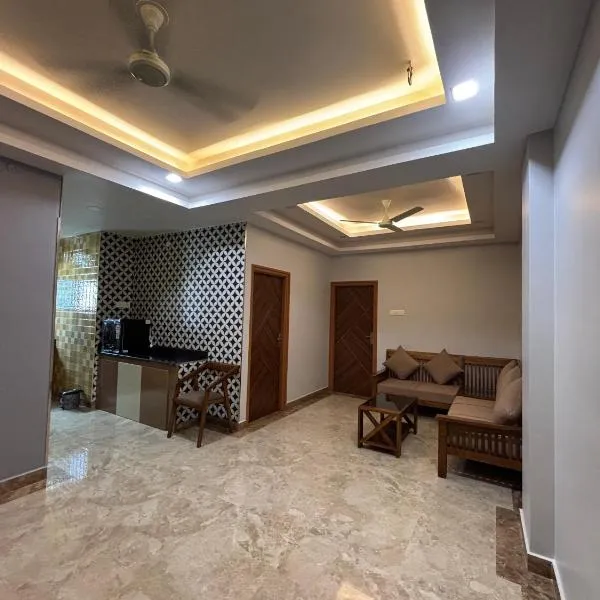 Srirangam Nandavanam service Apartments，位于蒂鲁奇奇拉帕利的酒店