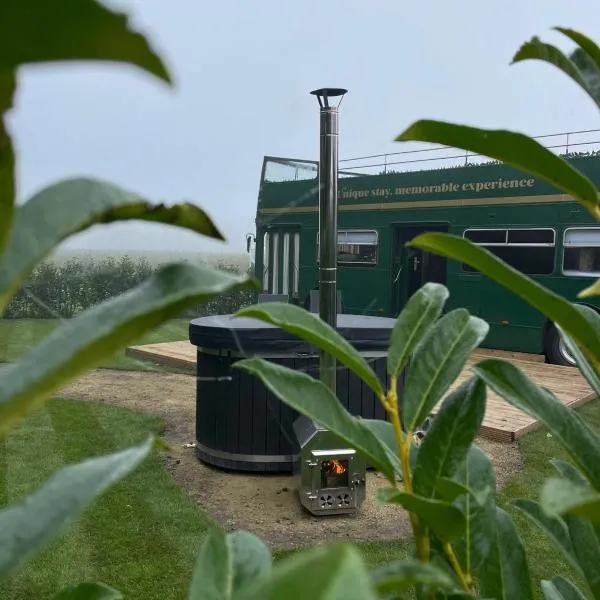 Bed&Bus met dakterras，位于Rucphen的酒店