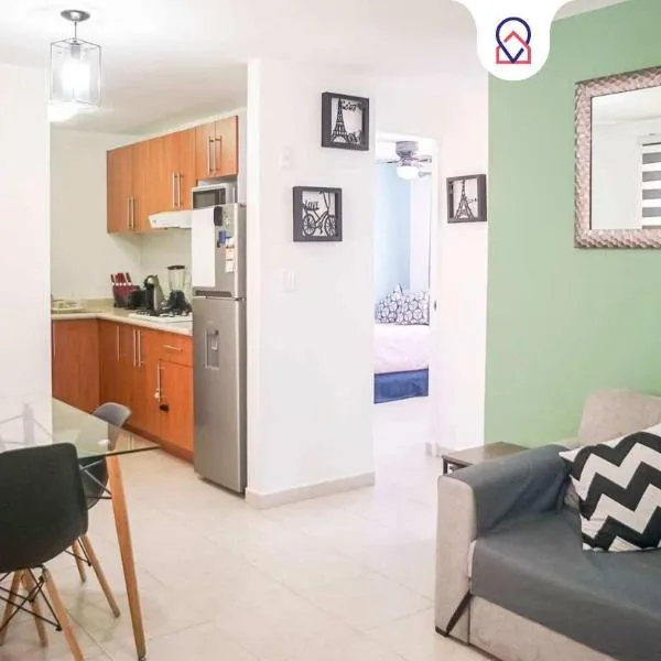 Departamento a Pasos Poliforum，位于Sofía的酒店
