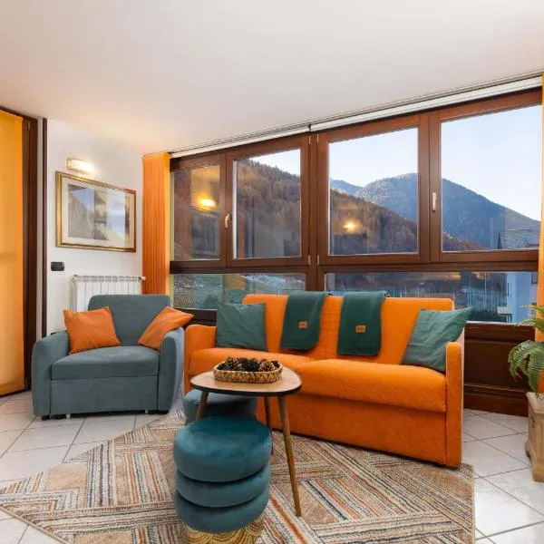 Aprica favoloso con terrazzo wi-fi Netlix 4 ospiti comodi 3 minuti dalle piste -davvero comodo，位于阿帕里卡的酒店