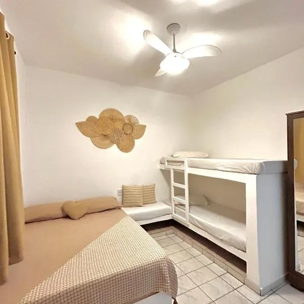 Apartamento Boqueirão Ilha Comprida Tati Ortega，位于伊利亚孔普里达的酒店