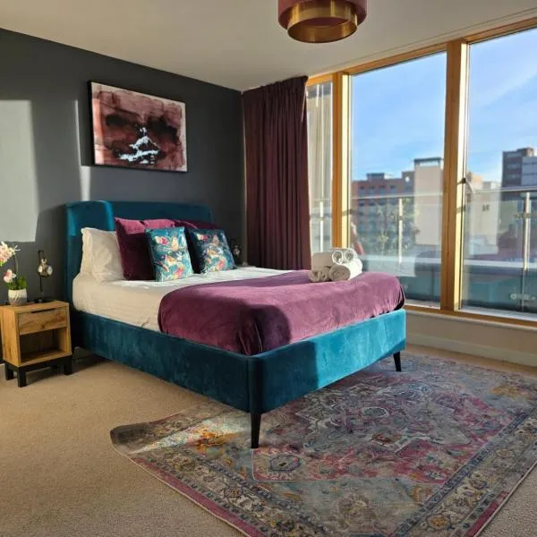Stay Angels - Blonk Street Sheffield Luxury Apartments，位于谢菲尔德的酒店