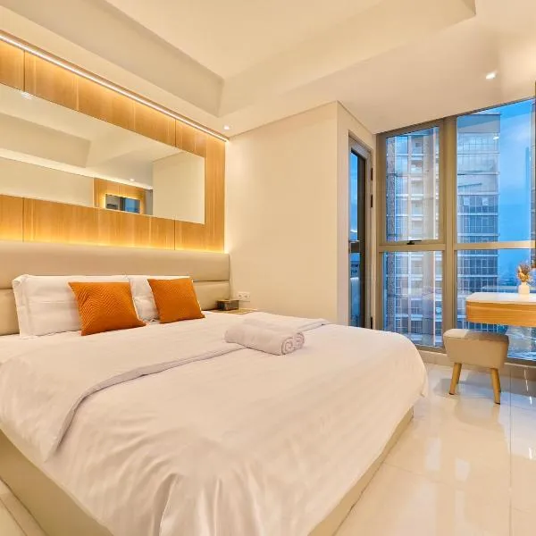 Studio Sea View Apartment at Gold Coast PIK by MYsweethome，位于雅加达的酒店