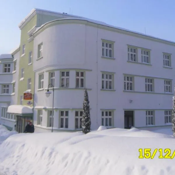 格兰德酒店，位于Smržovka的酒店