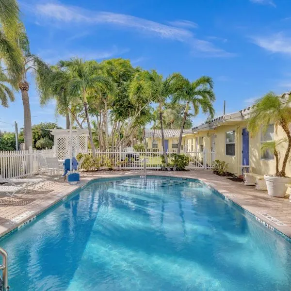 Bahama Beach Club Pompano - Fort Lauderdale - Charming and Cozy Studios & Apartments close to Beach with Pool，位于帕诺滩的酒店