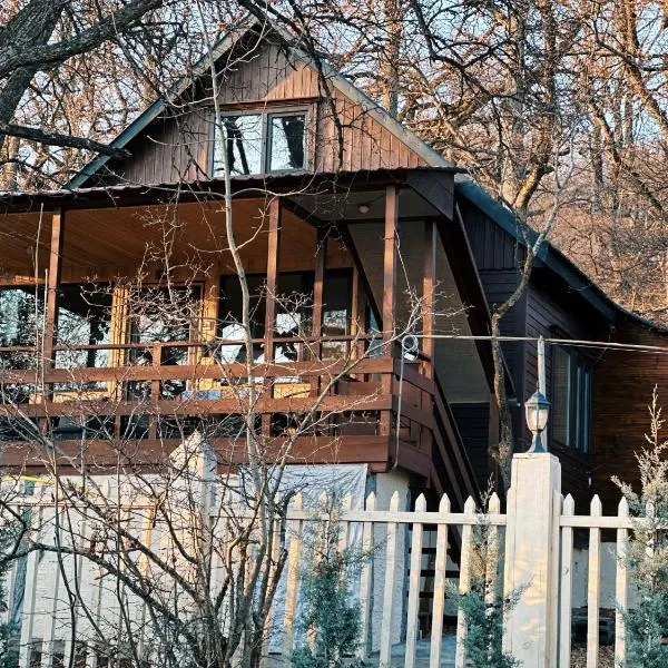 Cozy Wooden House in Kiket'i კიკეთი，位于Kiketʼi的酒店