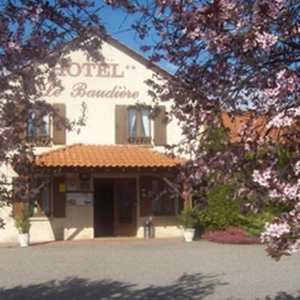 Hôtel Le Baudiere & Spa，位于Saint-Géron的酒店