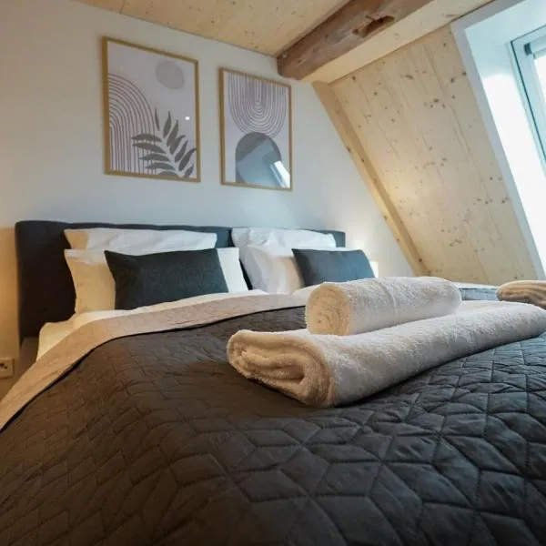 Cozer Living - stilvolles Maisonette Apartment in Meßstetten，位于Meßstetten的酒店