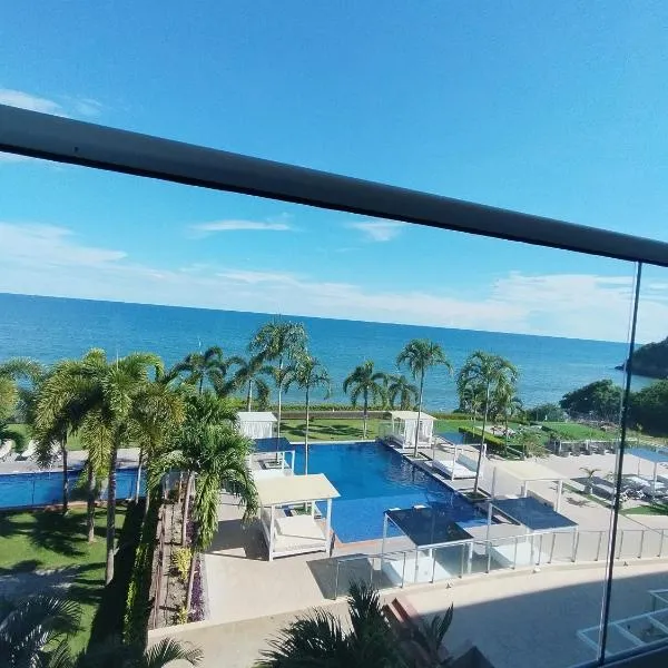 Apartamento El palmar frente al mar，位于Las Palmeras的酒店